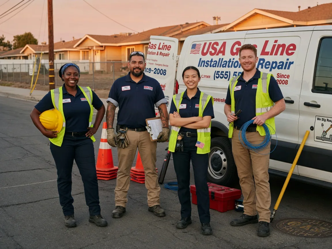 Gas Line Installation company in Cylinder, IA